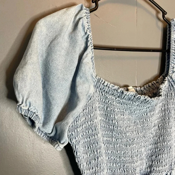 American eagle denim smock dress size small - Picture 4 of 6